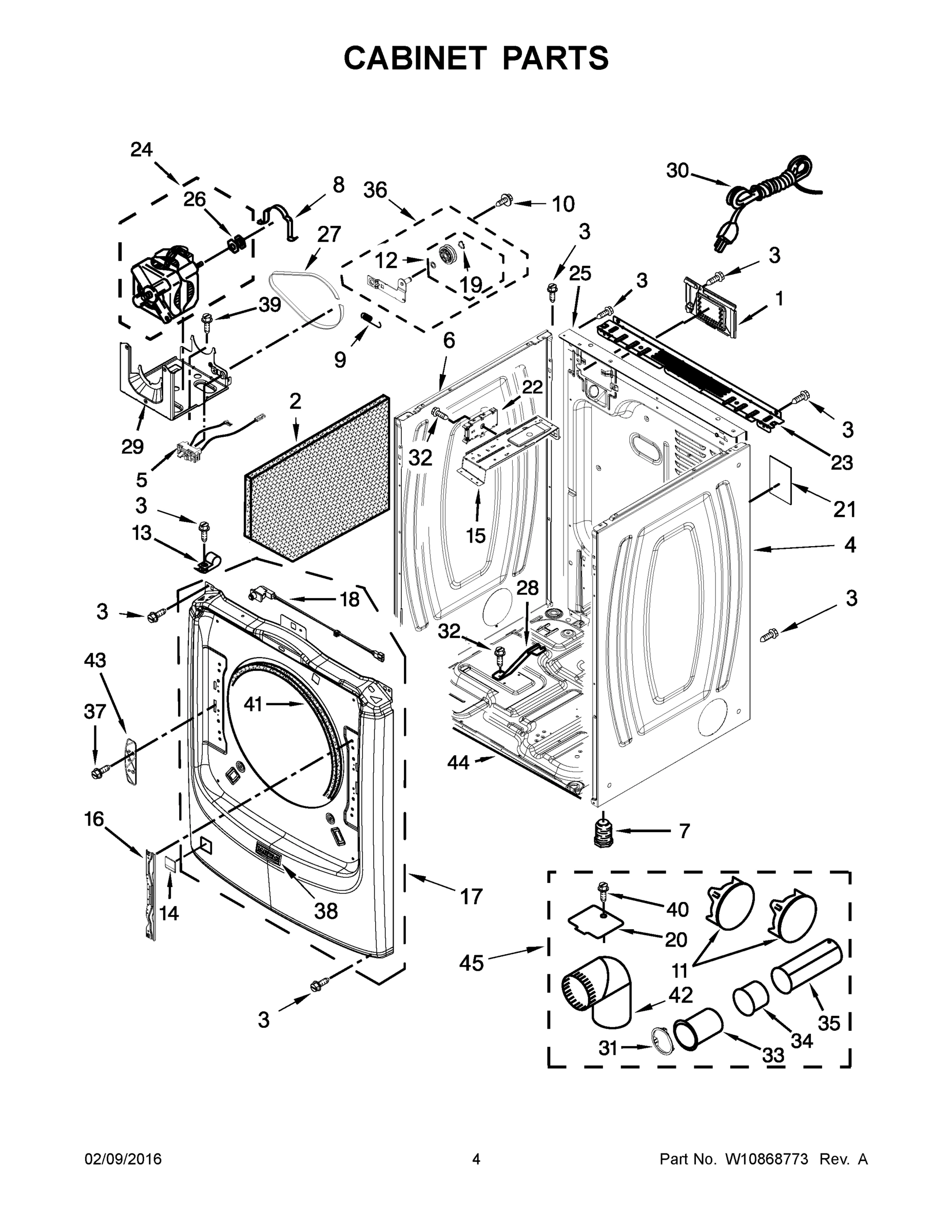 03 - CABINET PARTS
