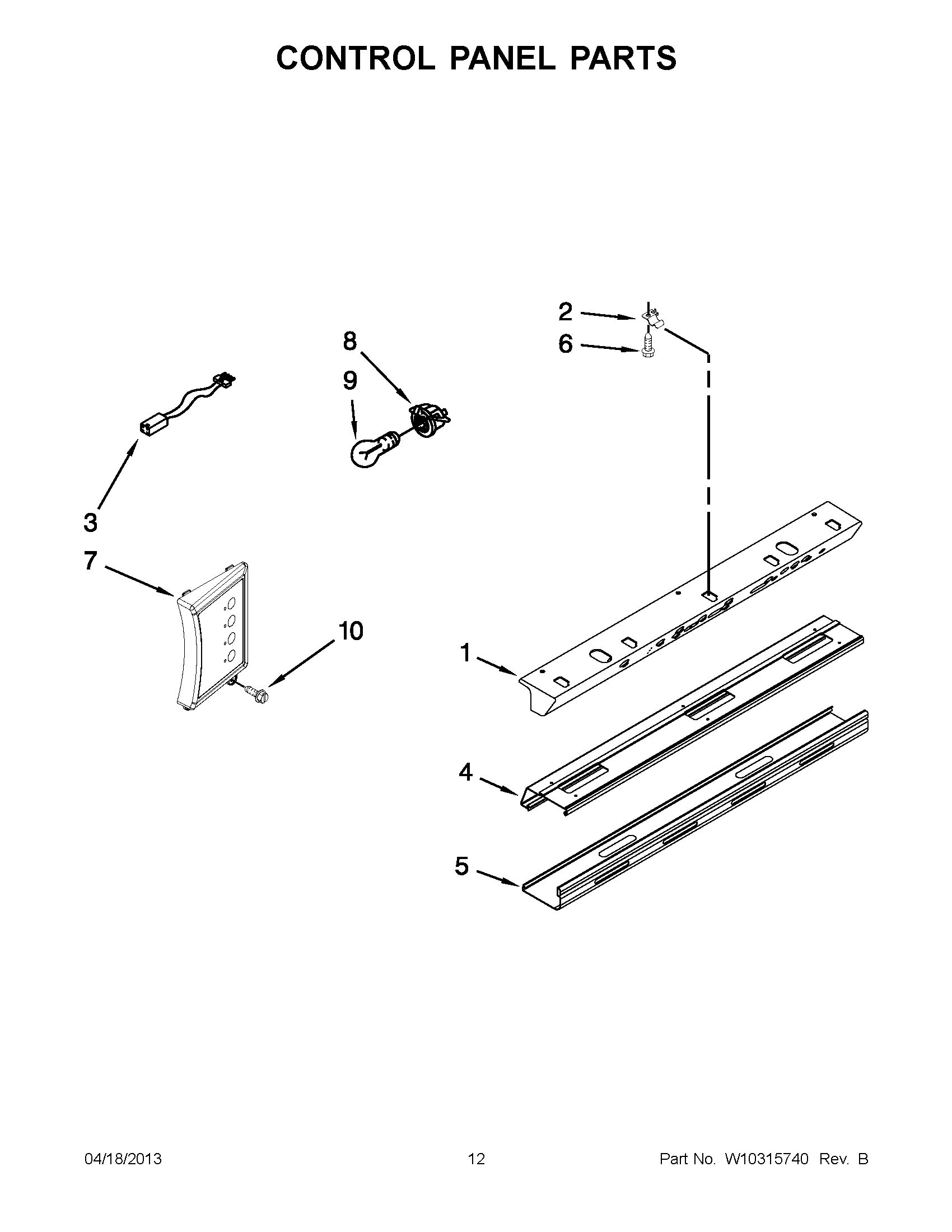 06 - CONTROL PANEL PARTS