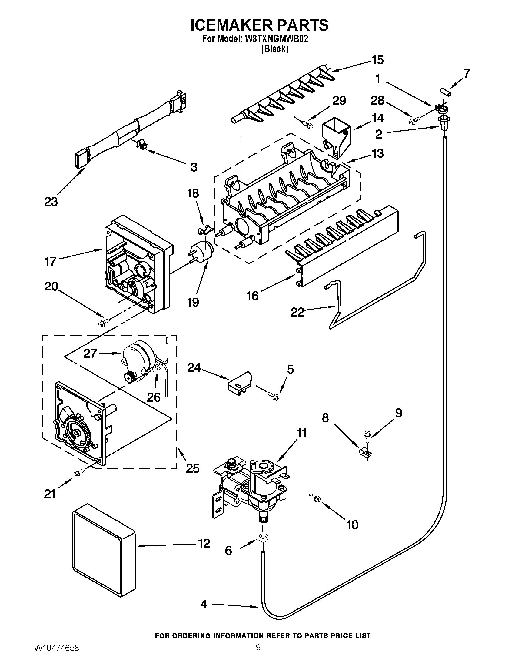 05 - ICEMAKER PARTS