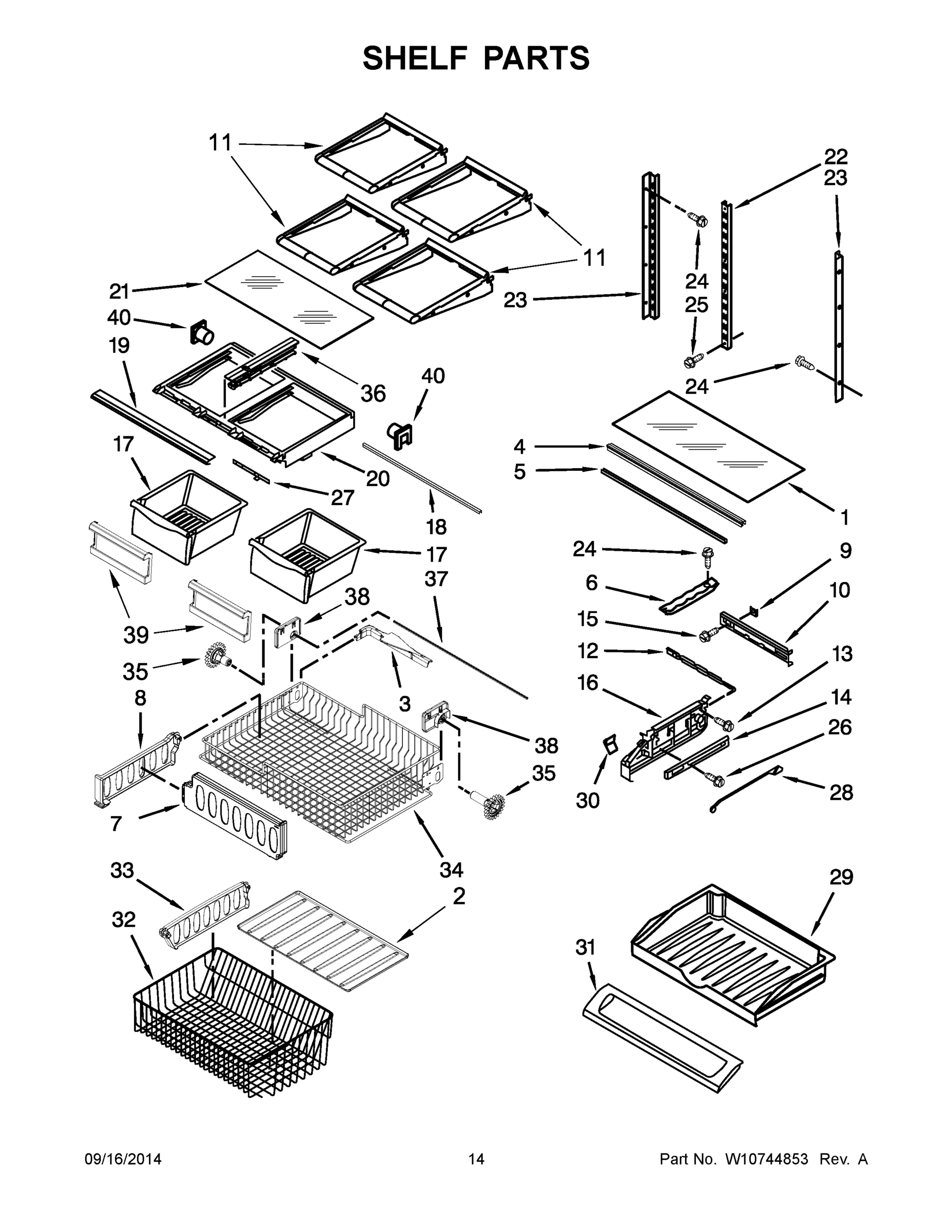 08 - SHELF PARTS