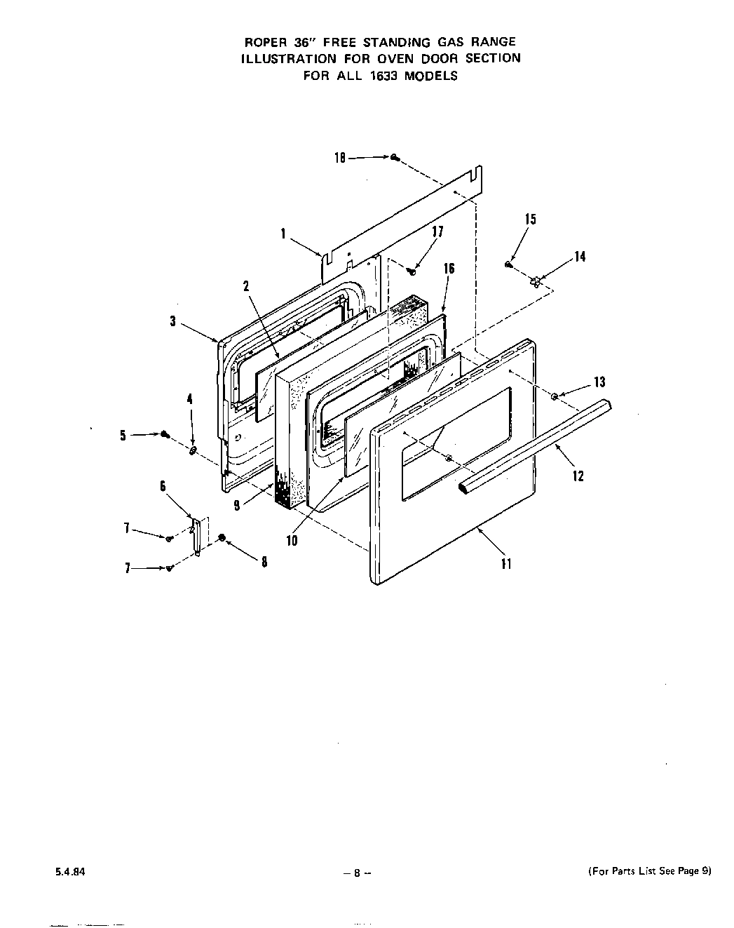 06 - OVEN DOOR