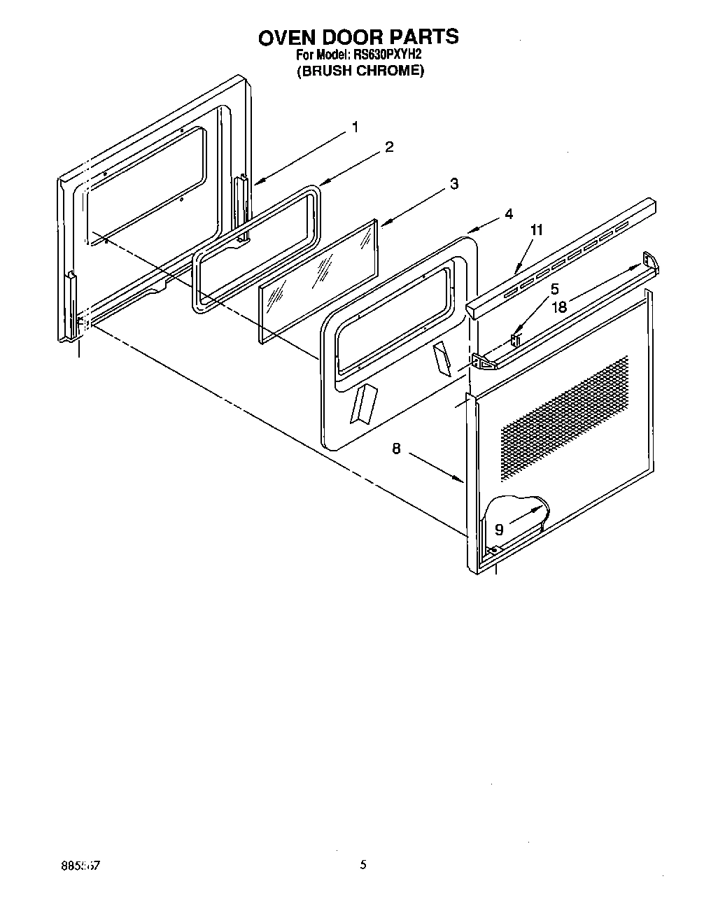 04 - OVEN DOOR