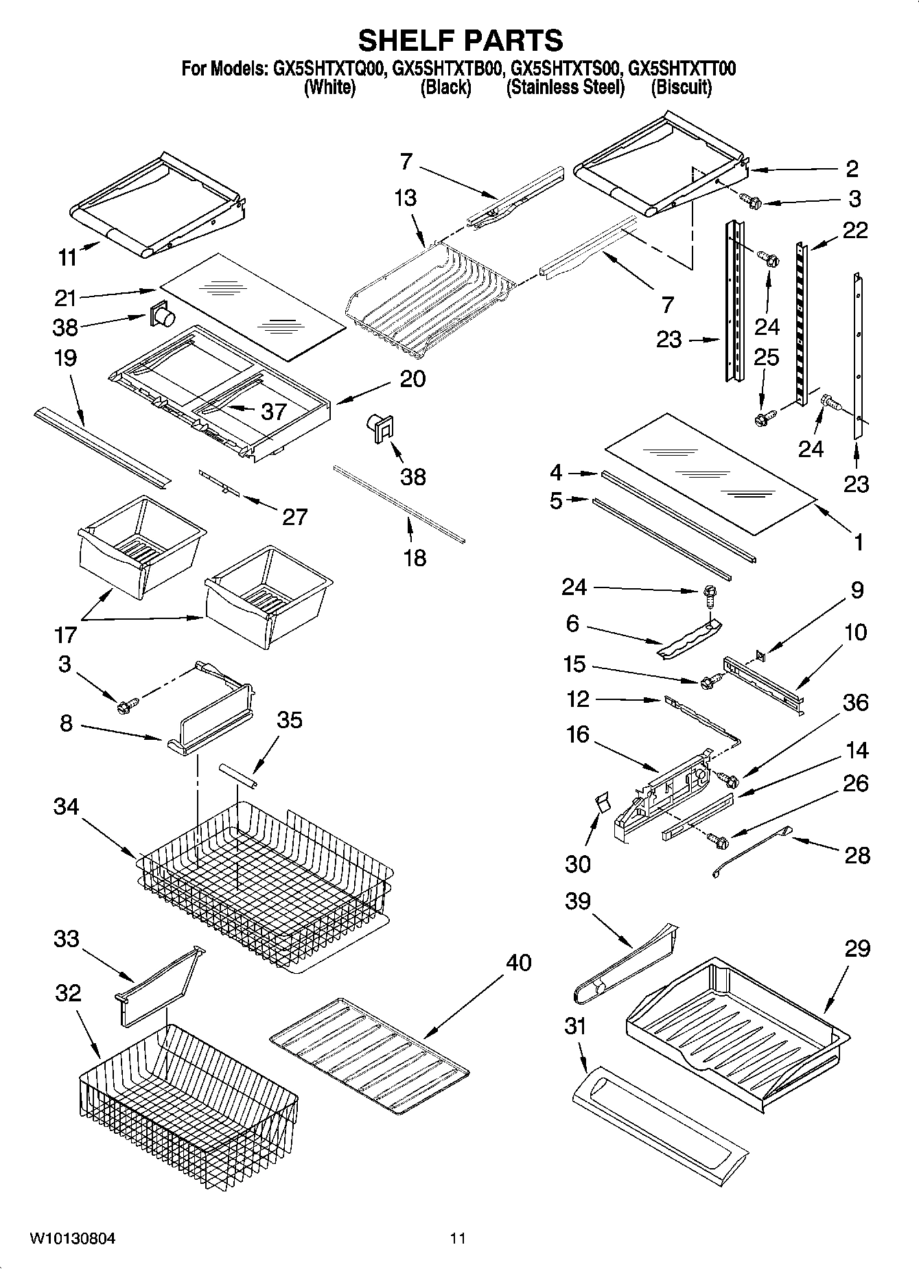 06 - SHELF PARTS