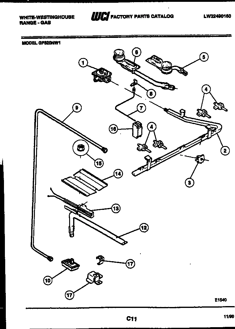 06 - BURNER, MANIFOLD AND GAS CONTROL