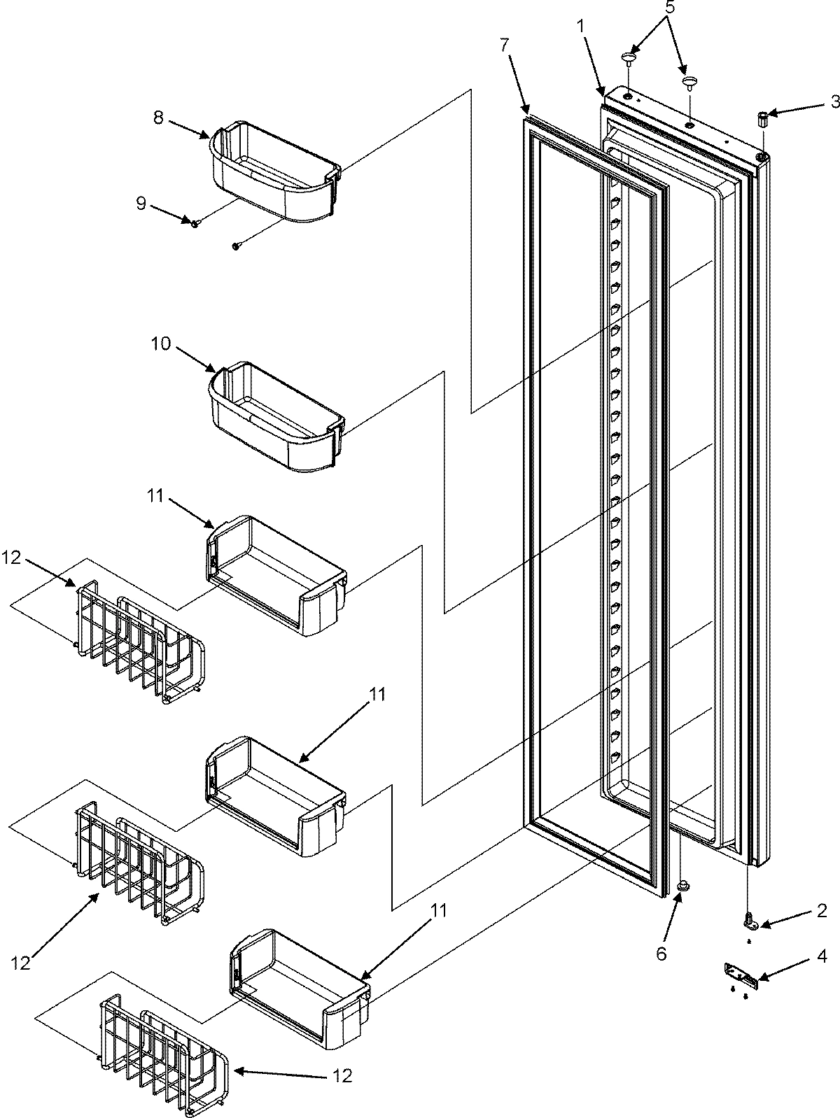 08 - FREEZER DOOR