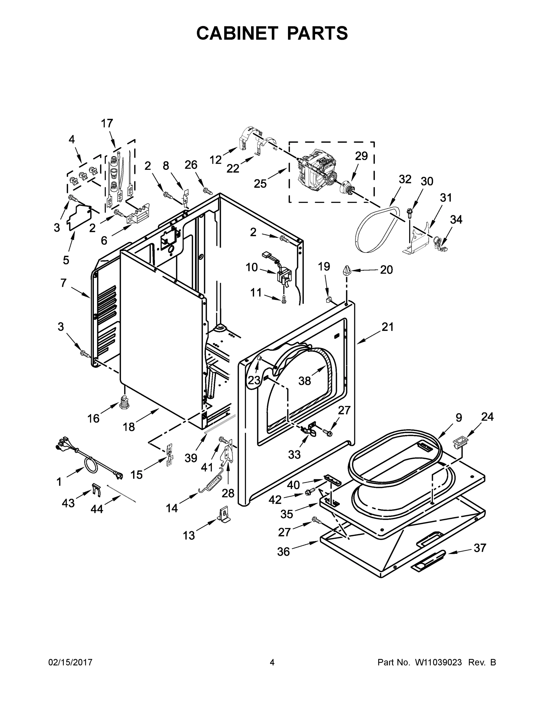 03 - CABINET PARTS