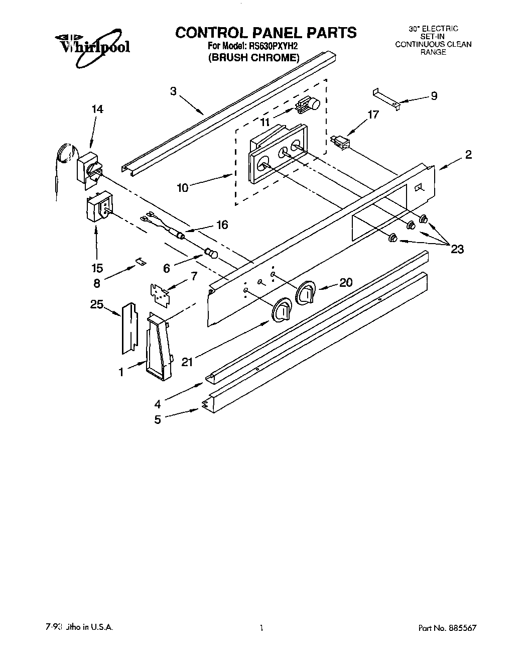01 - CONTROL PANEL, LITERATURE