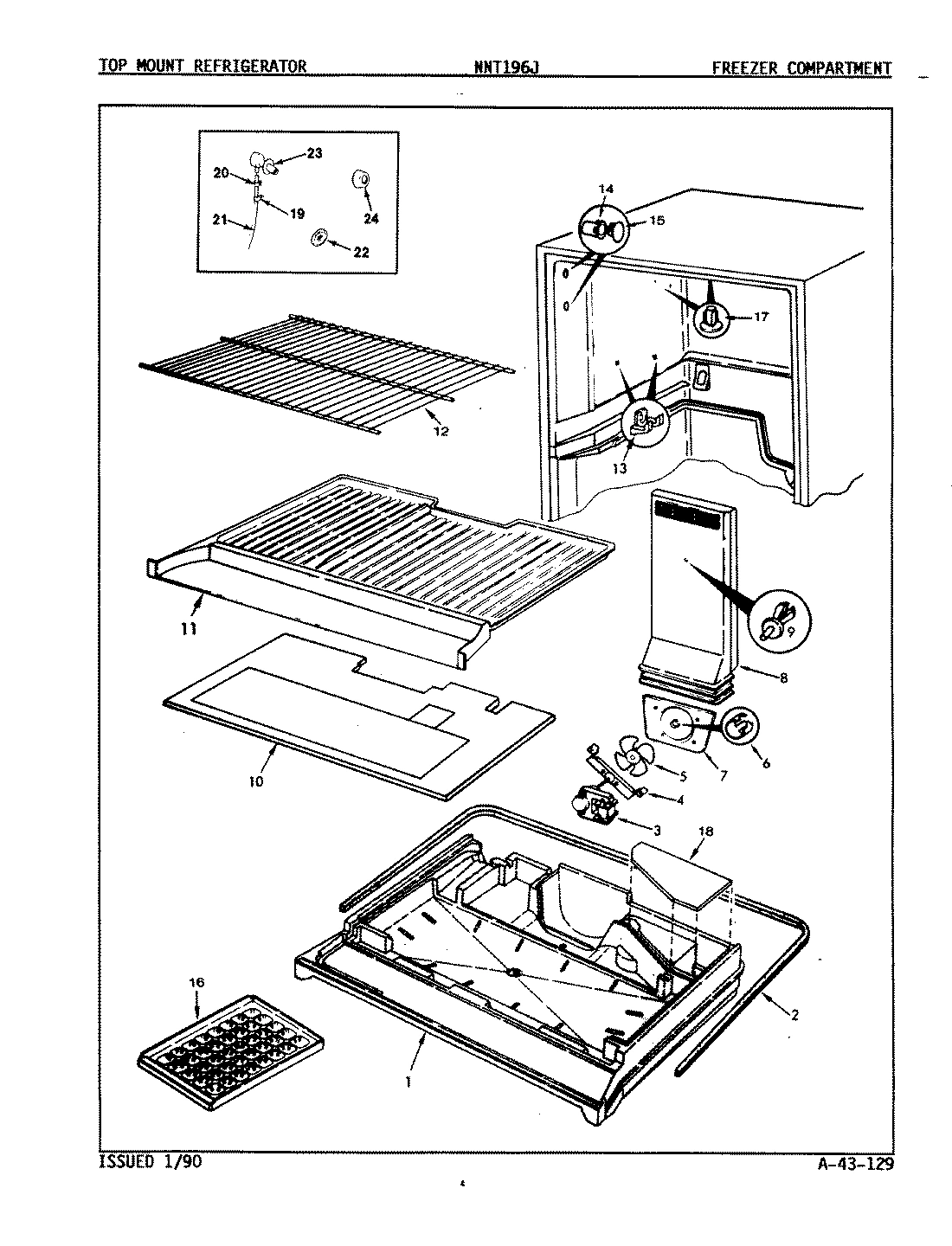 01 - FREEZER COMPARTMENT