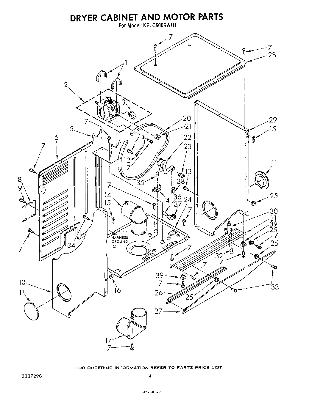 04 - DRYER CABINET AND MOTOR