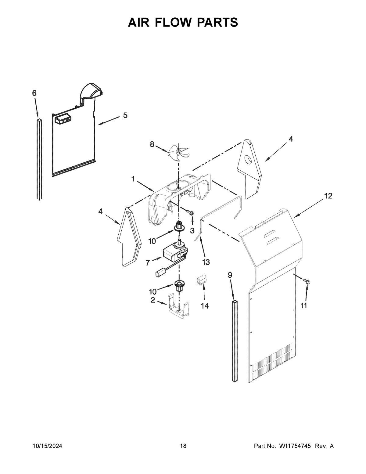 10 - AIR FLOW PARTS