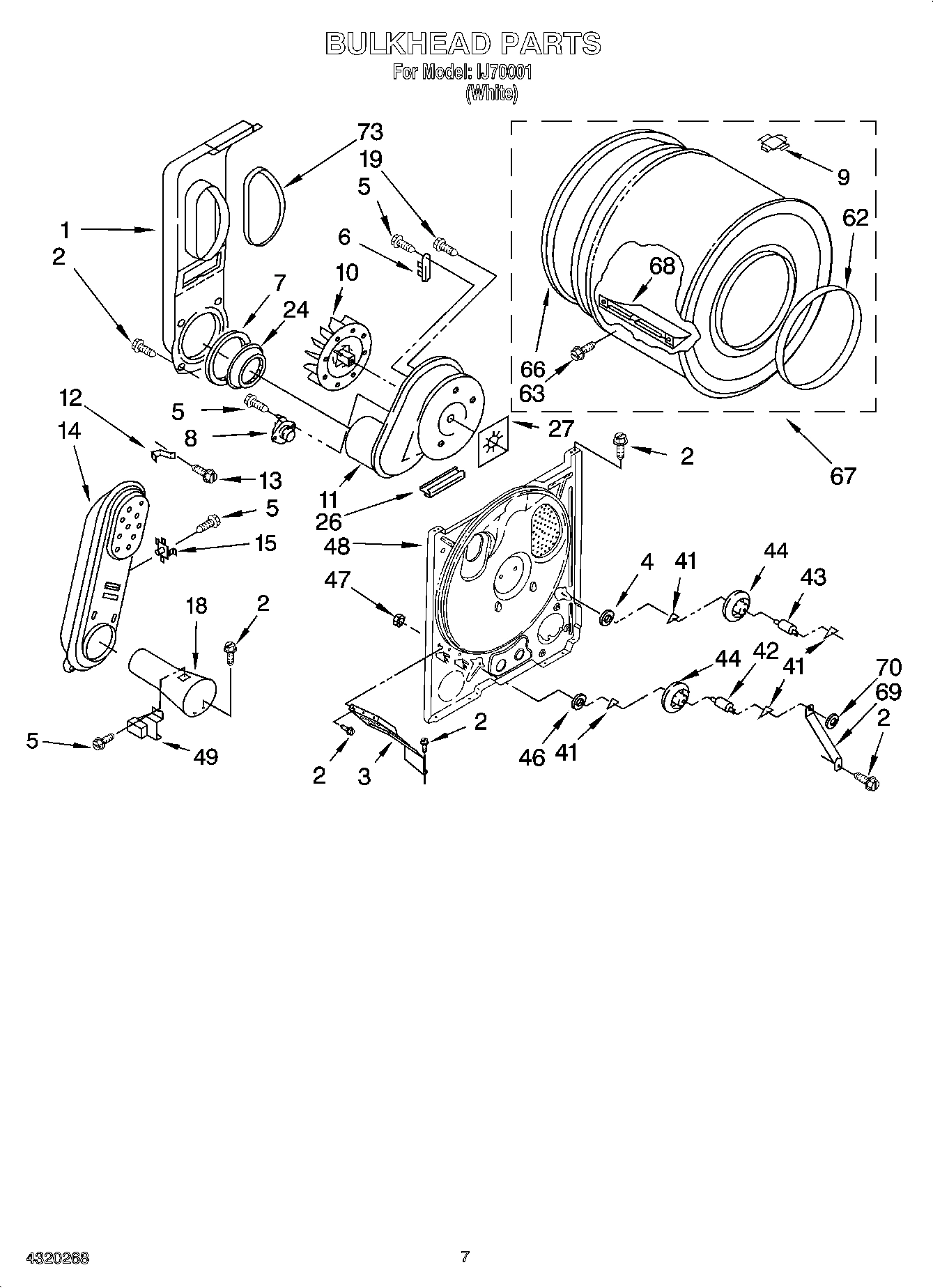 04 - BULKHEAD PARTS, OPTIONAL PARTS (NOT INCLUDED)
