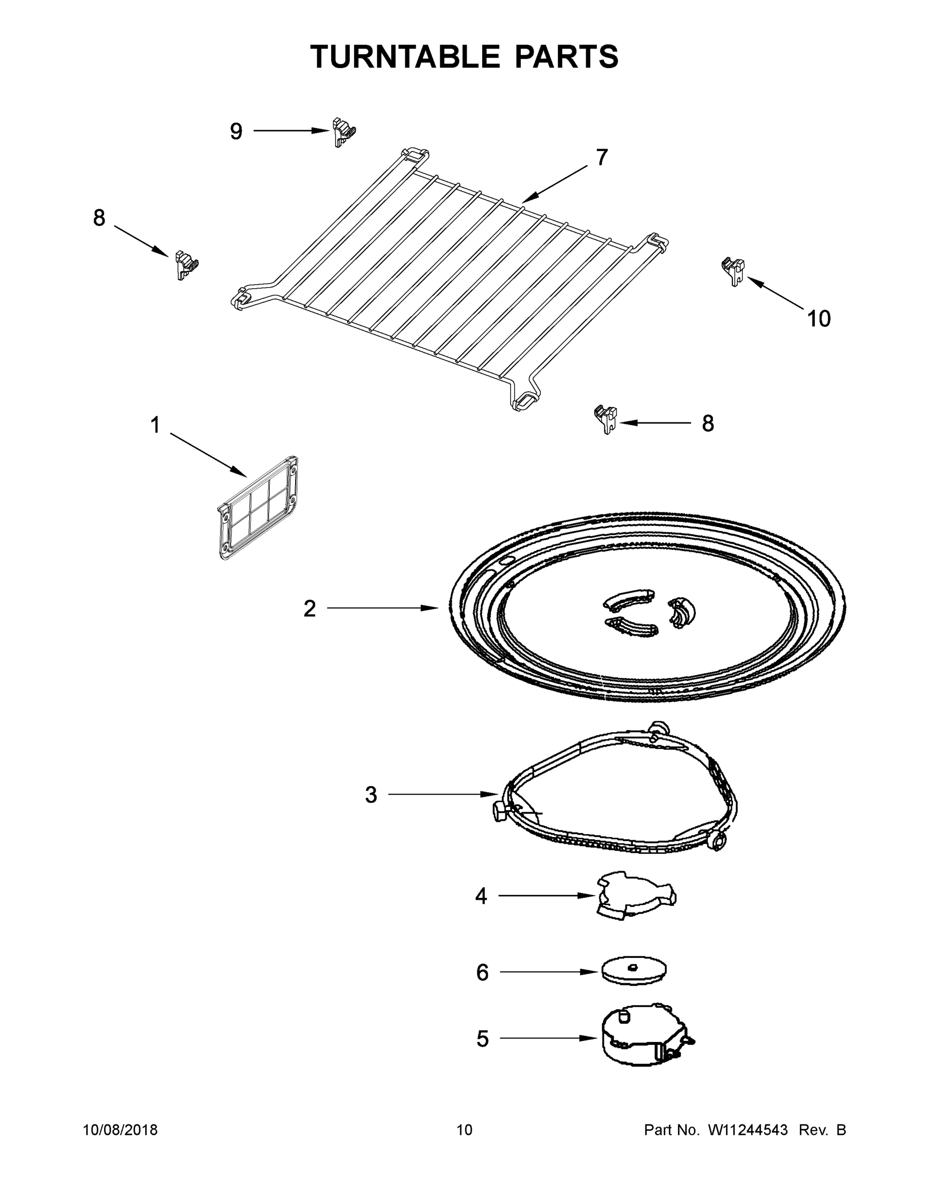 06 - TURNTABLE PARTS