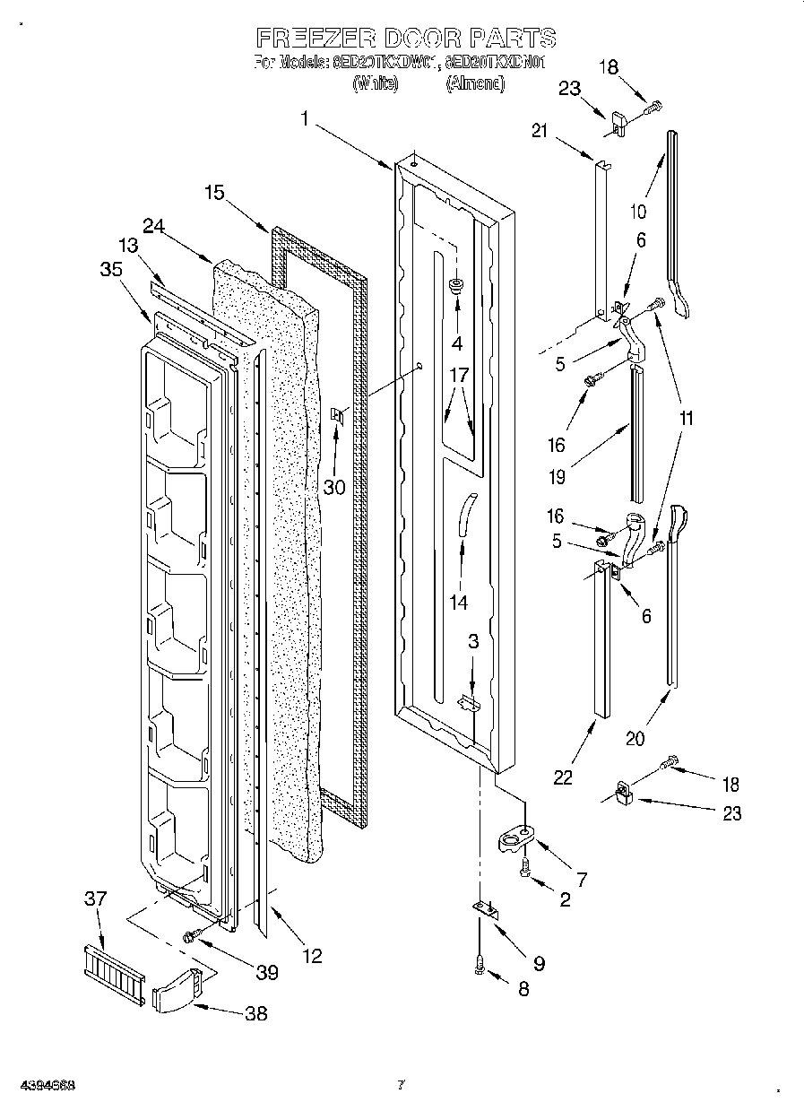 05 - FREEZER DOOR