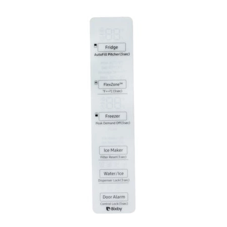DA97-19962Q Samsung Refrigerator Control Cove