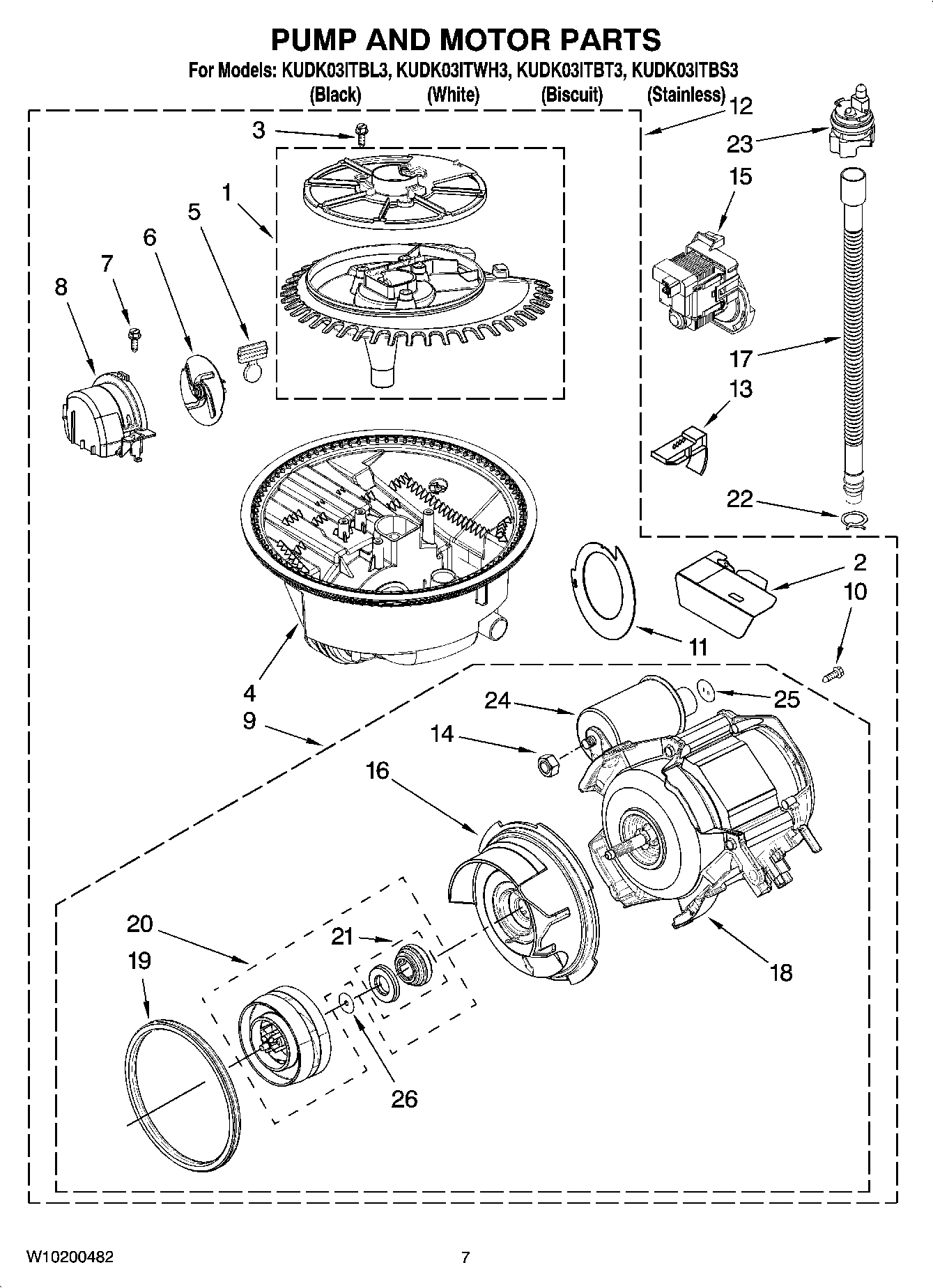 06 - PUMP AND MOTOR PARTS