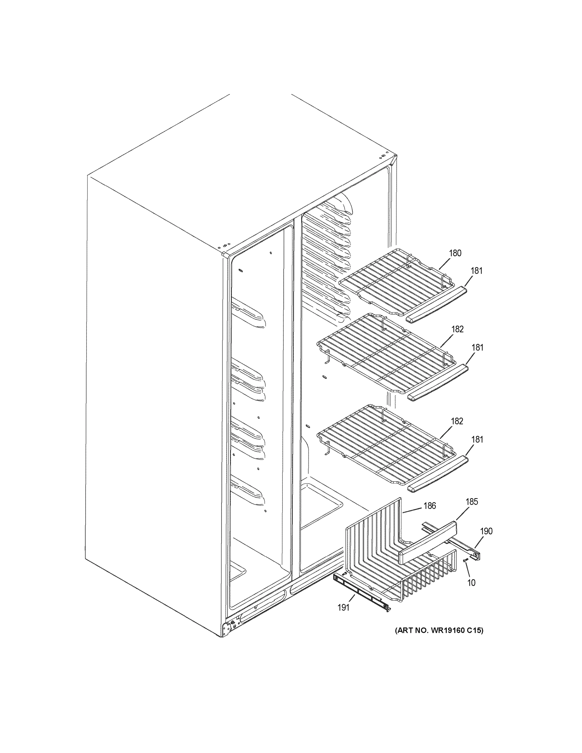 FREEZER SHELVES