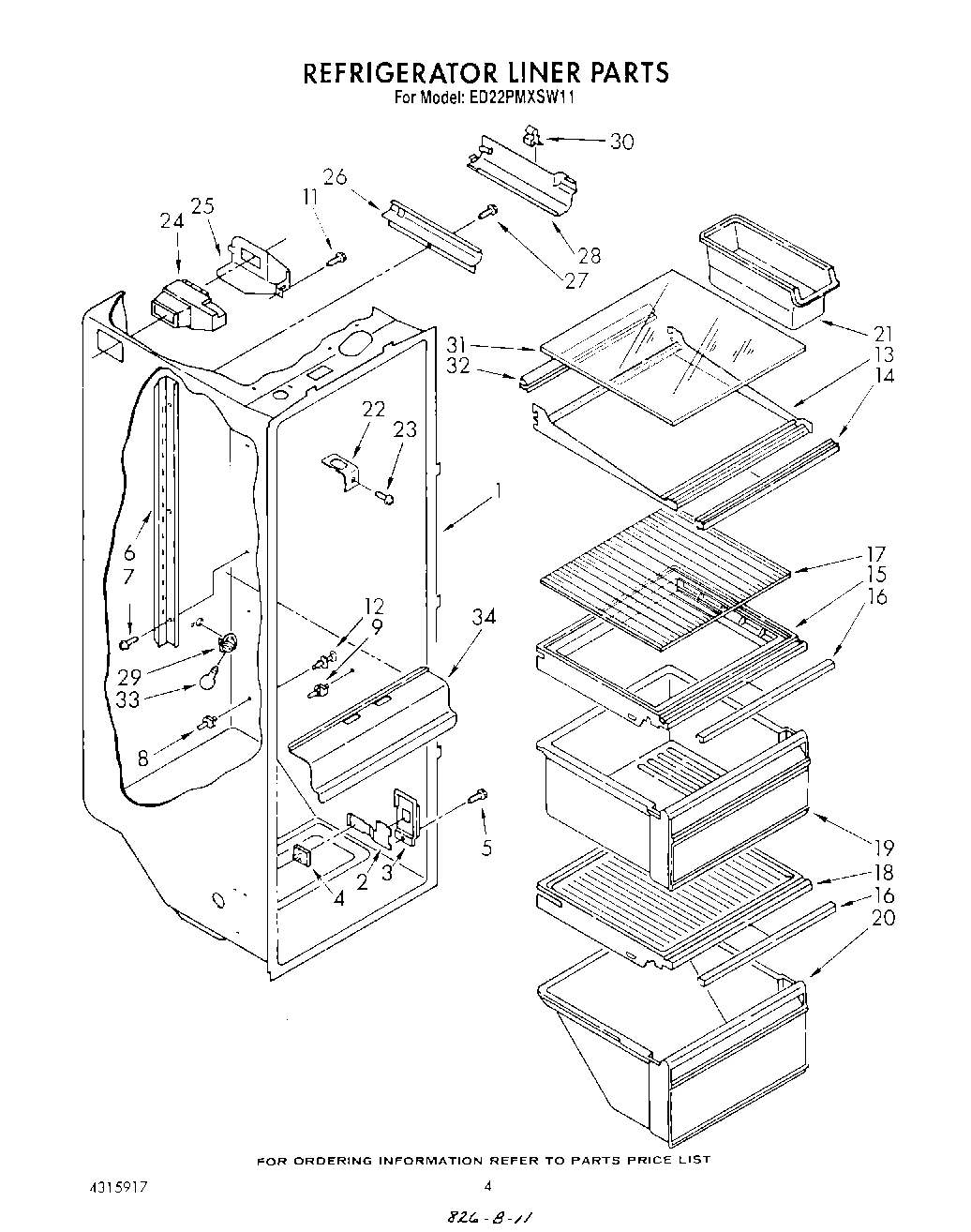 03 - REFRIGERATOR LINER