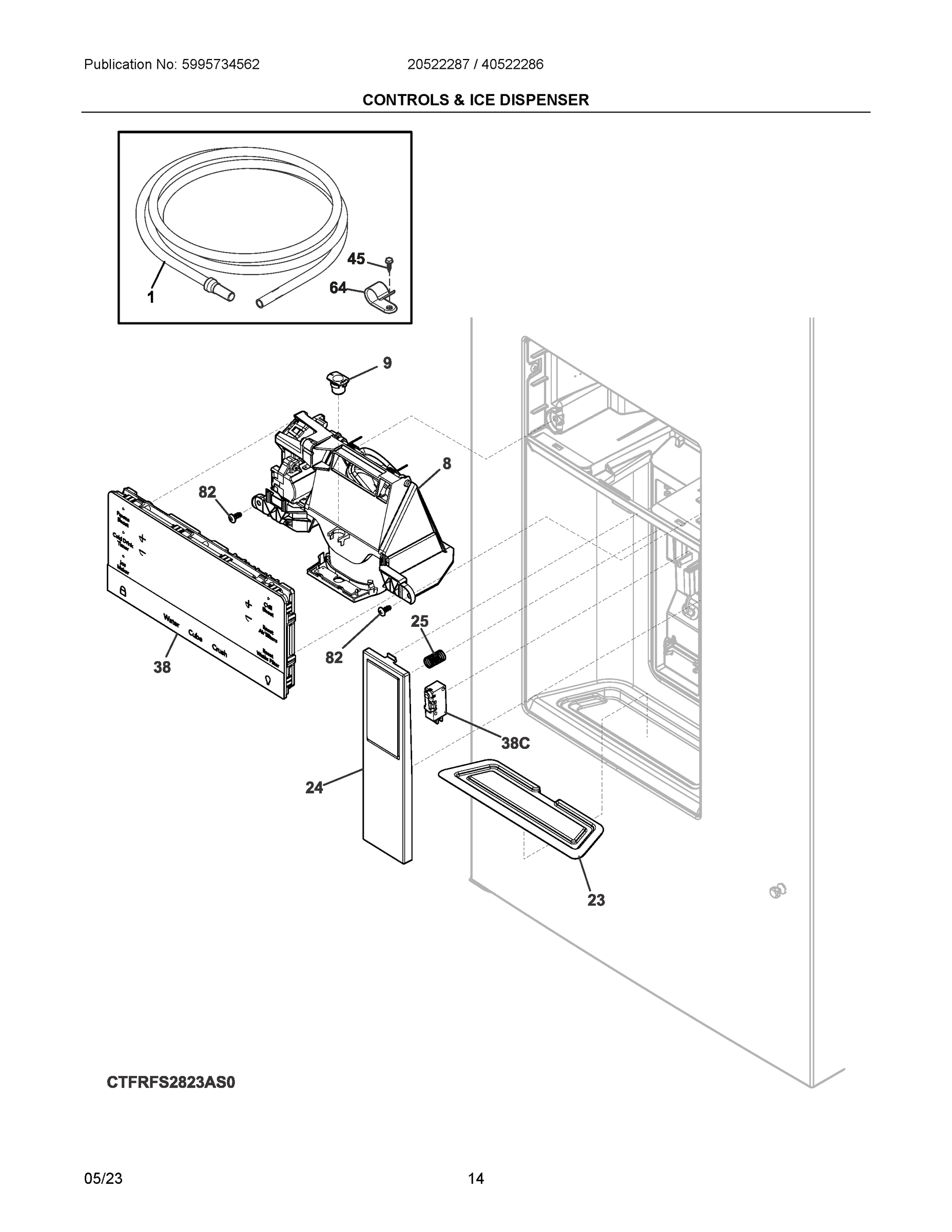 07 - CONTROLS & ICE DISPENSER