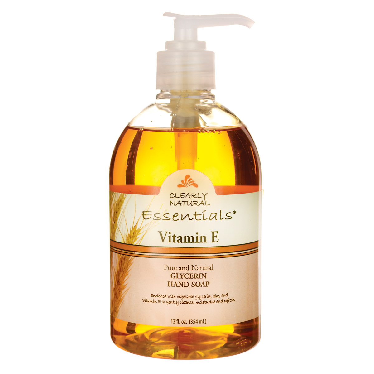 Clearly Natural, Essentials®, Glycerin Hand Soap, Vitamin E, 12 fl oz (354 ml)