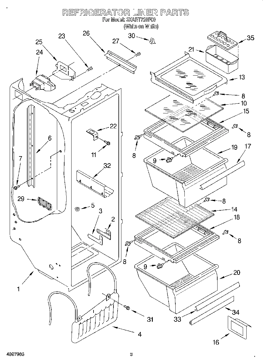 02 - REFRIGERATOR LINER