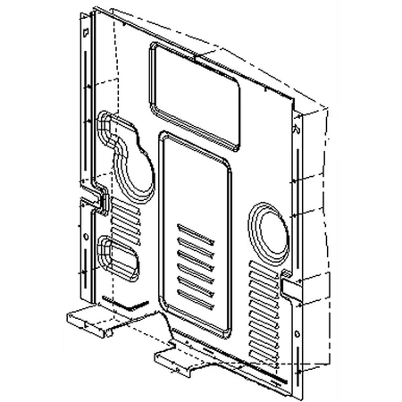 MCK65804501 LG Rear Cover