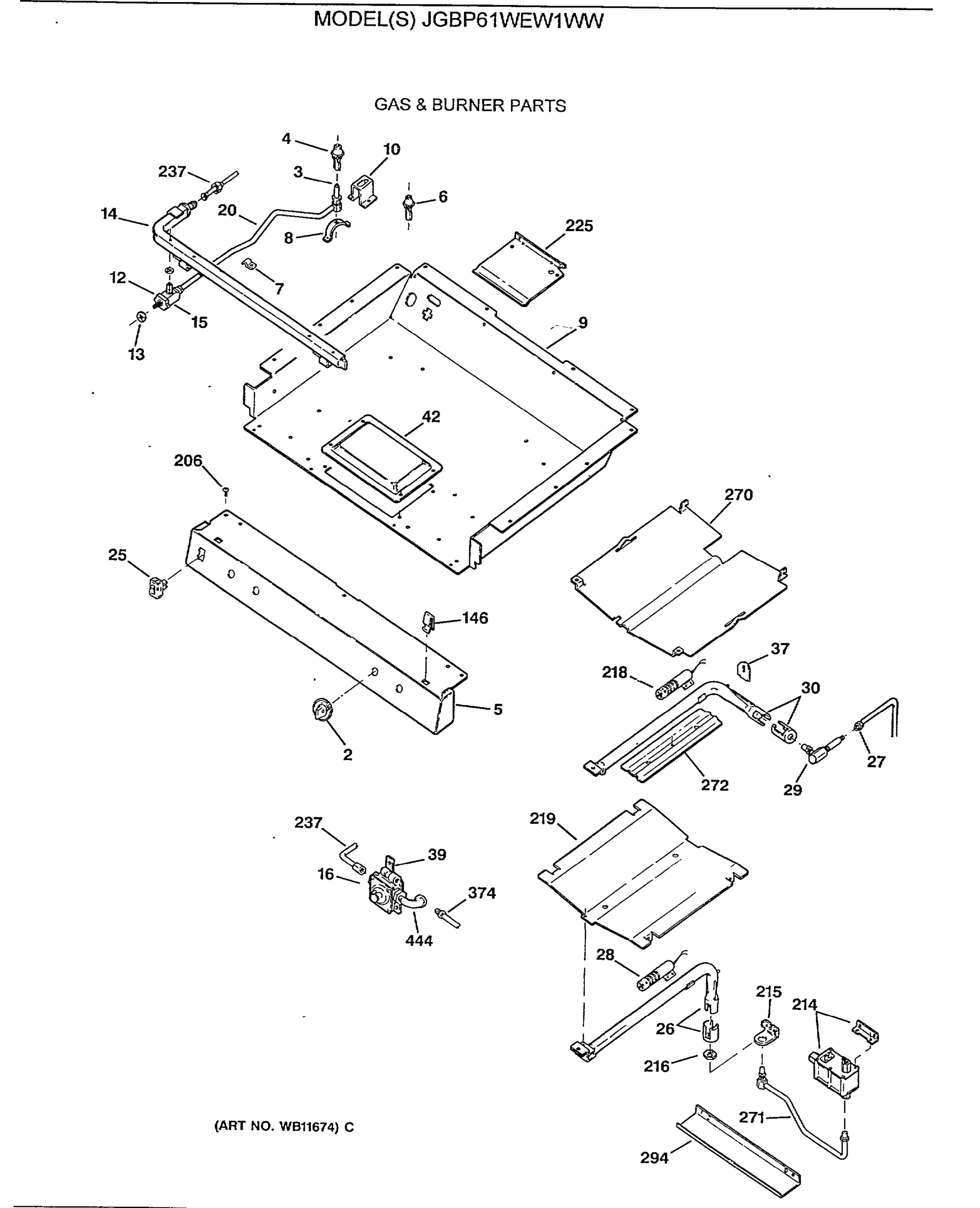GAS & BURNER PARTS