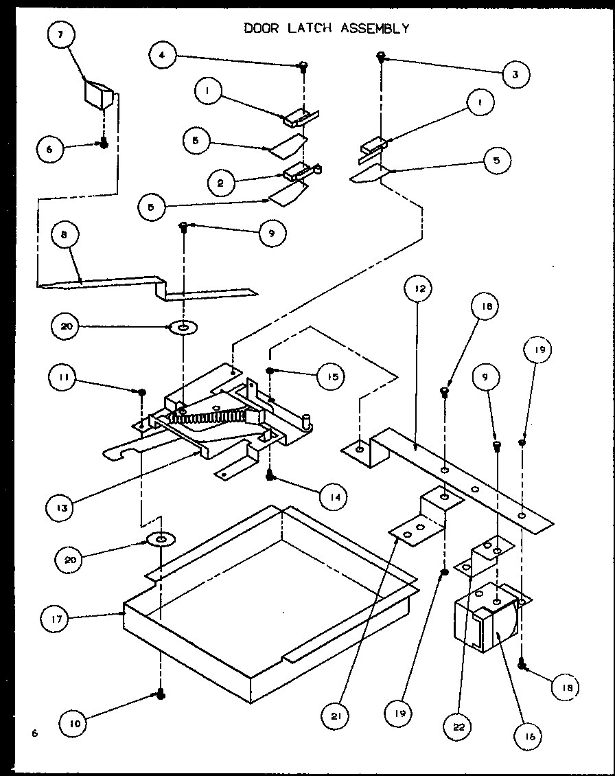 05 - DOOR LATCH ASSY