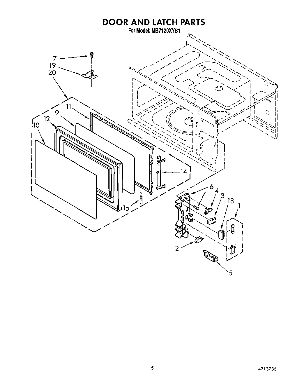 05 - DOOR AND LATCH