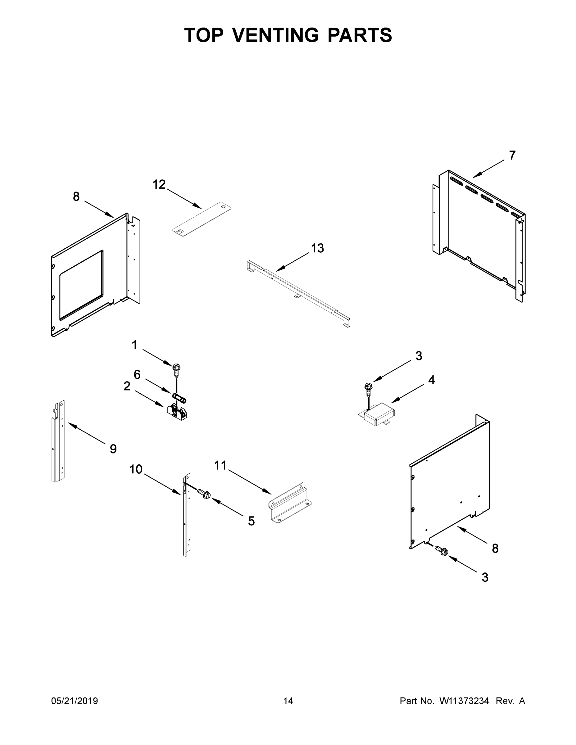 08 - TOP VENTING PARTS