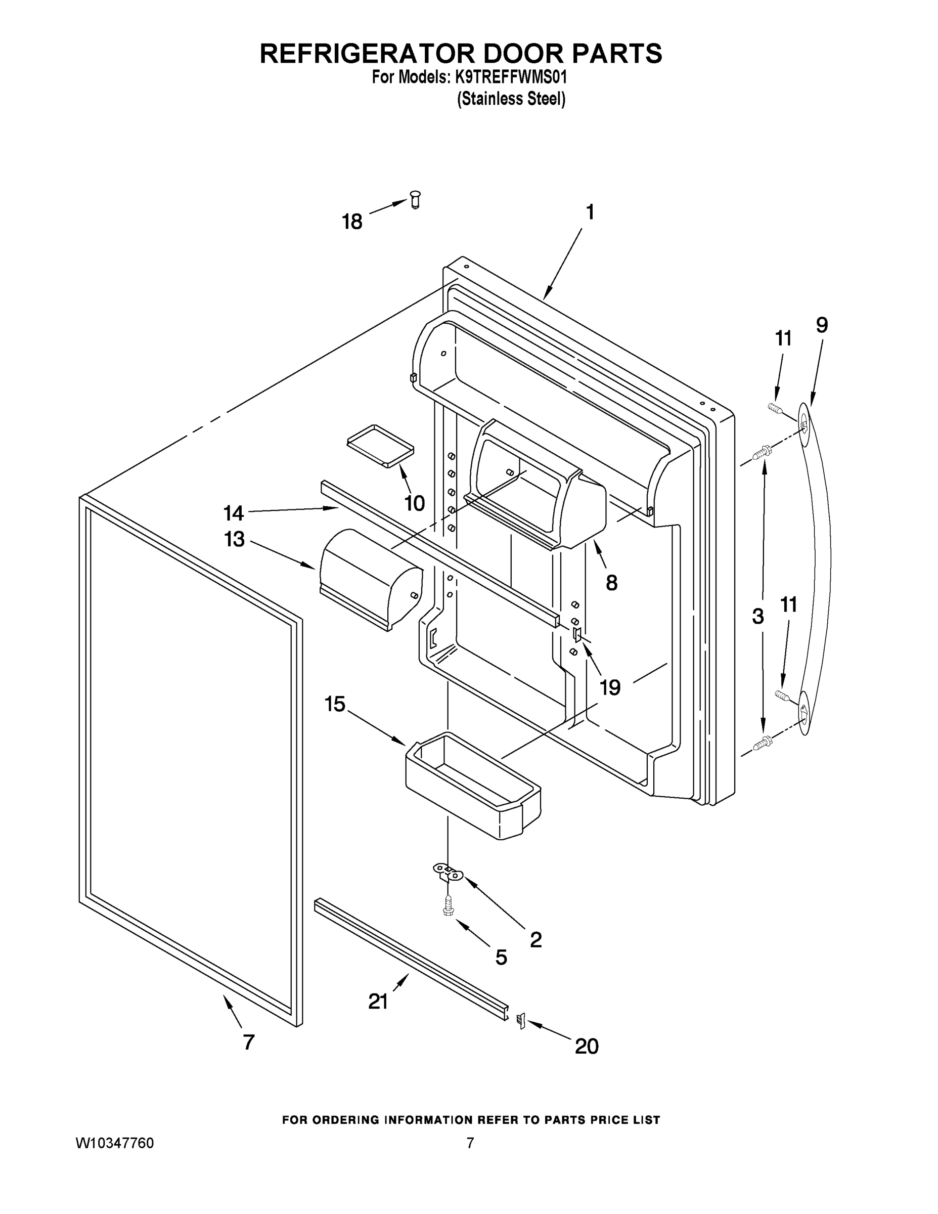 05 - REFRIGERATOR DOOR PARTS