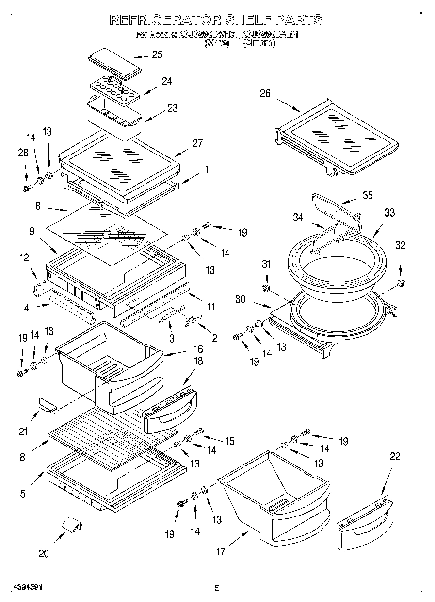 04 - REFRIGERATOR SHELF