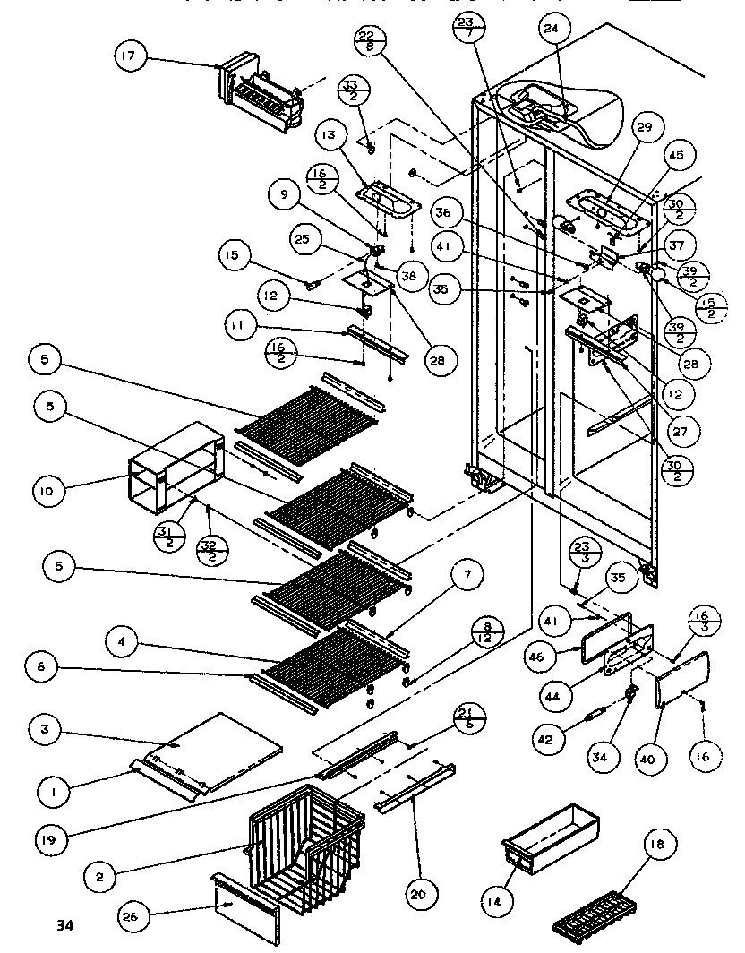 08 - FZ SHELVING & REF LIGHT