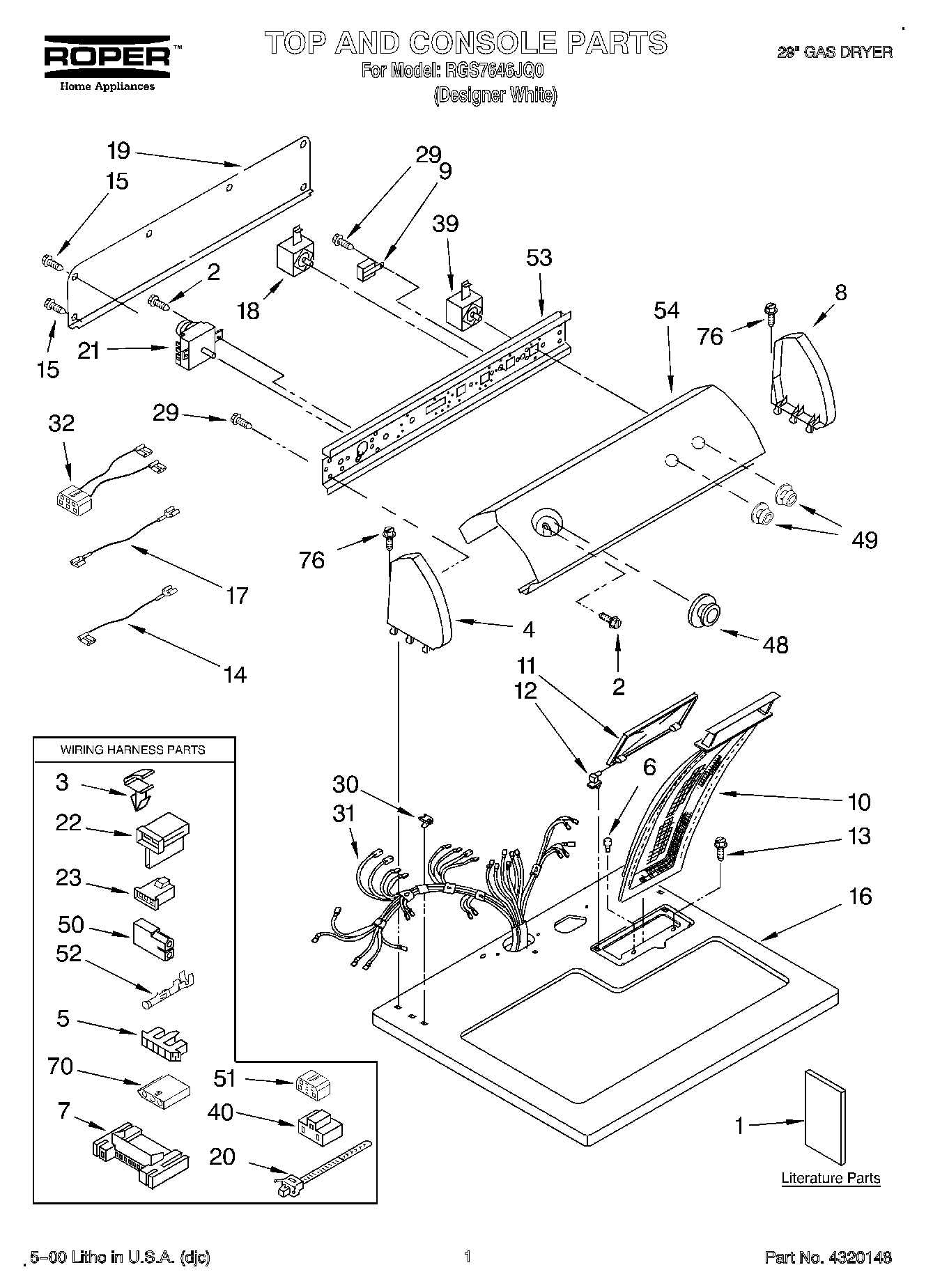 01 - TOP AND CONSOLE, LITERATURE