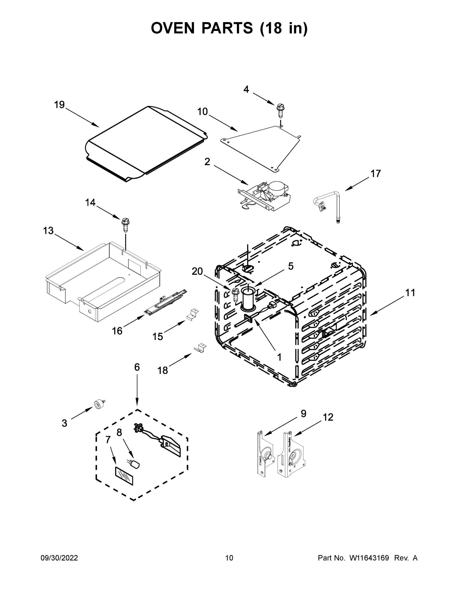 06 - OVEN PARTS (18 IN)