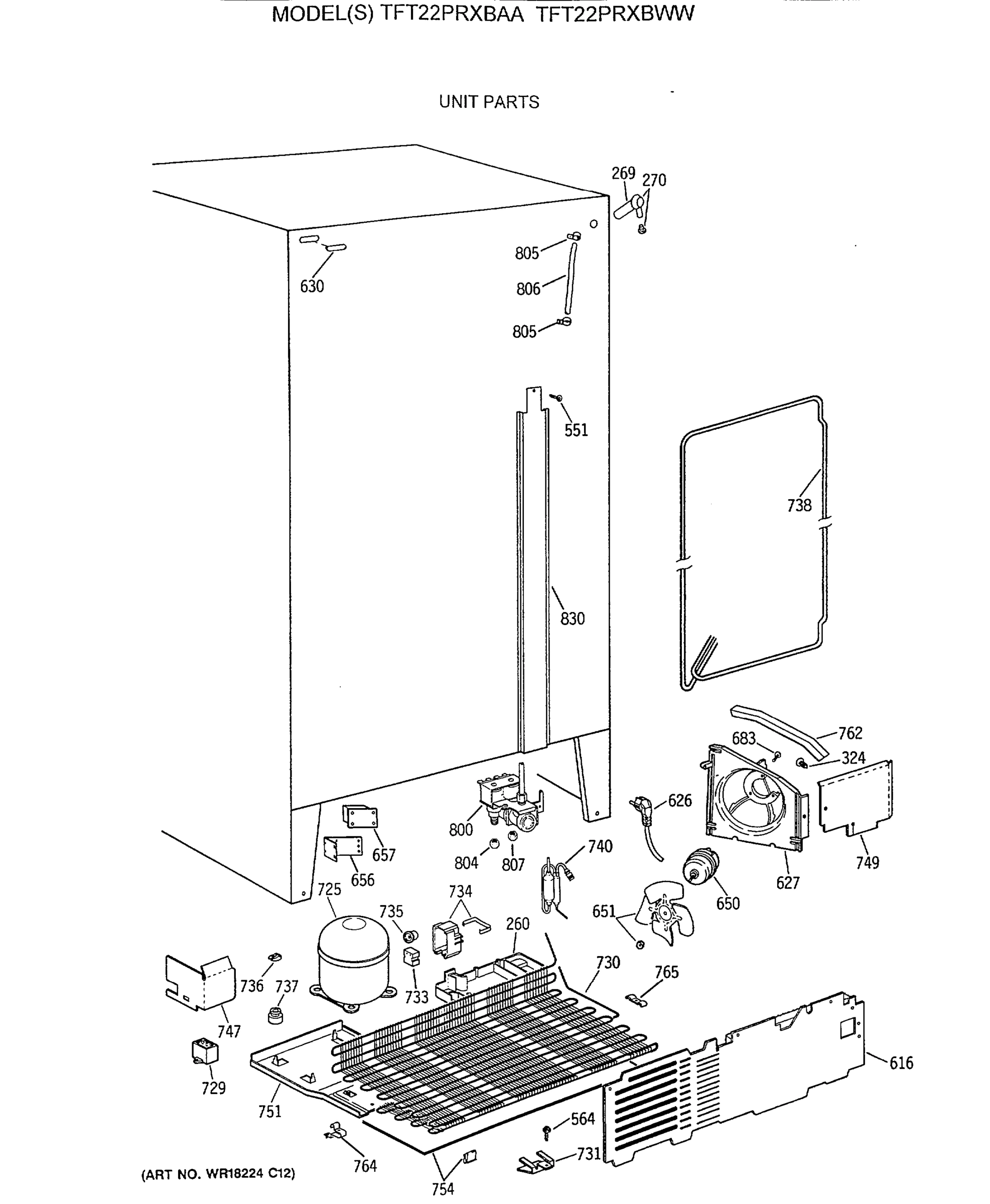 UNIT PARTS
