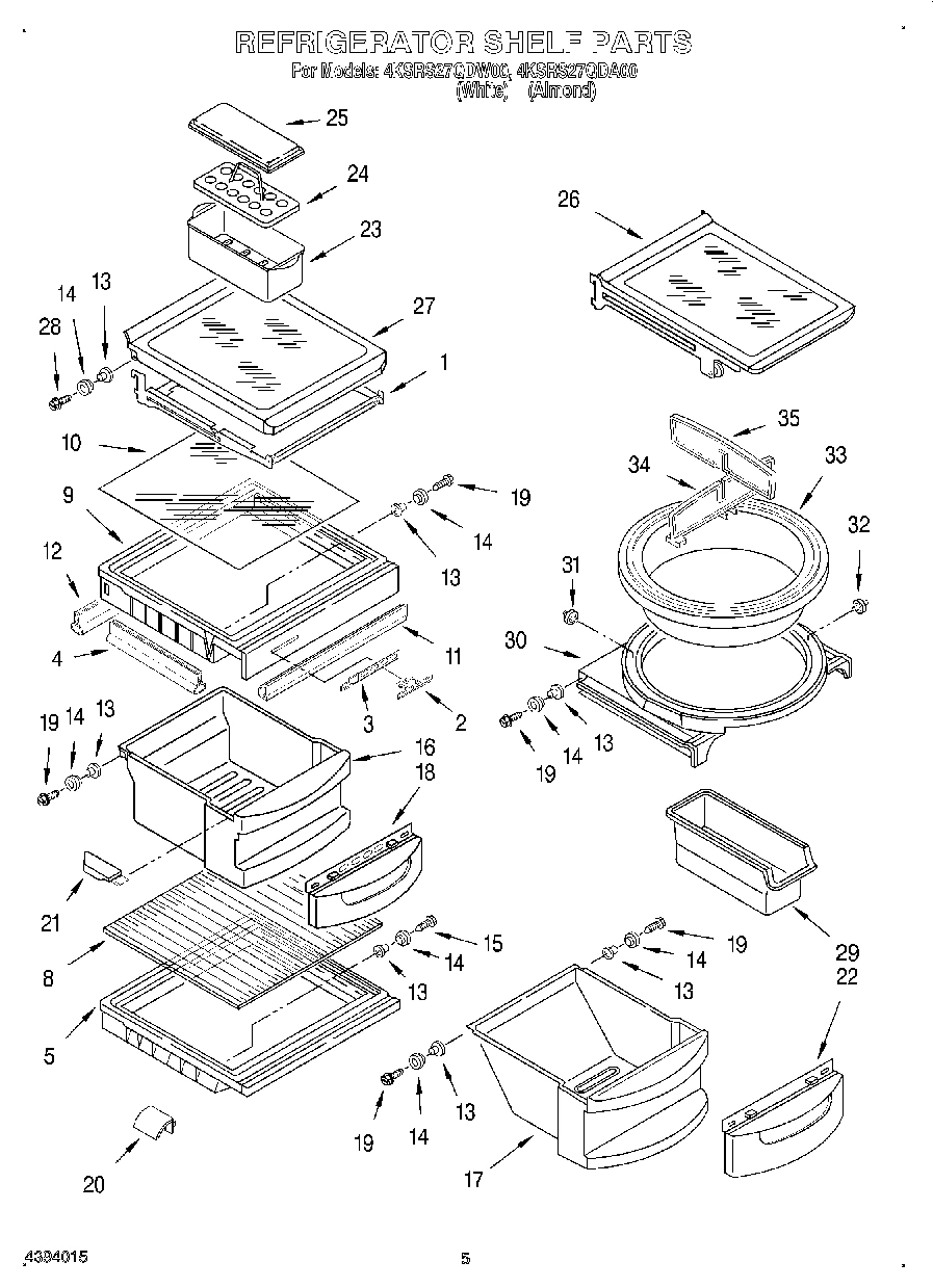 04 - REFRIGERATOR SHELF