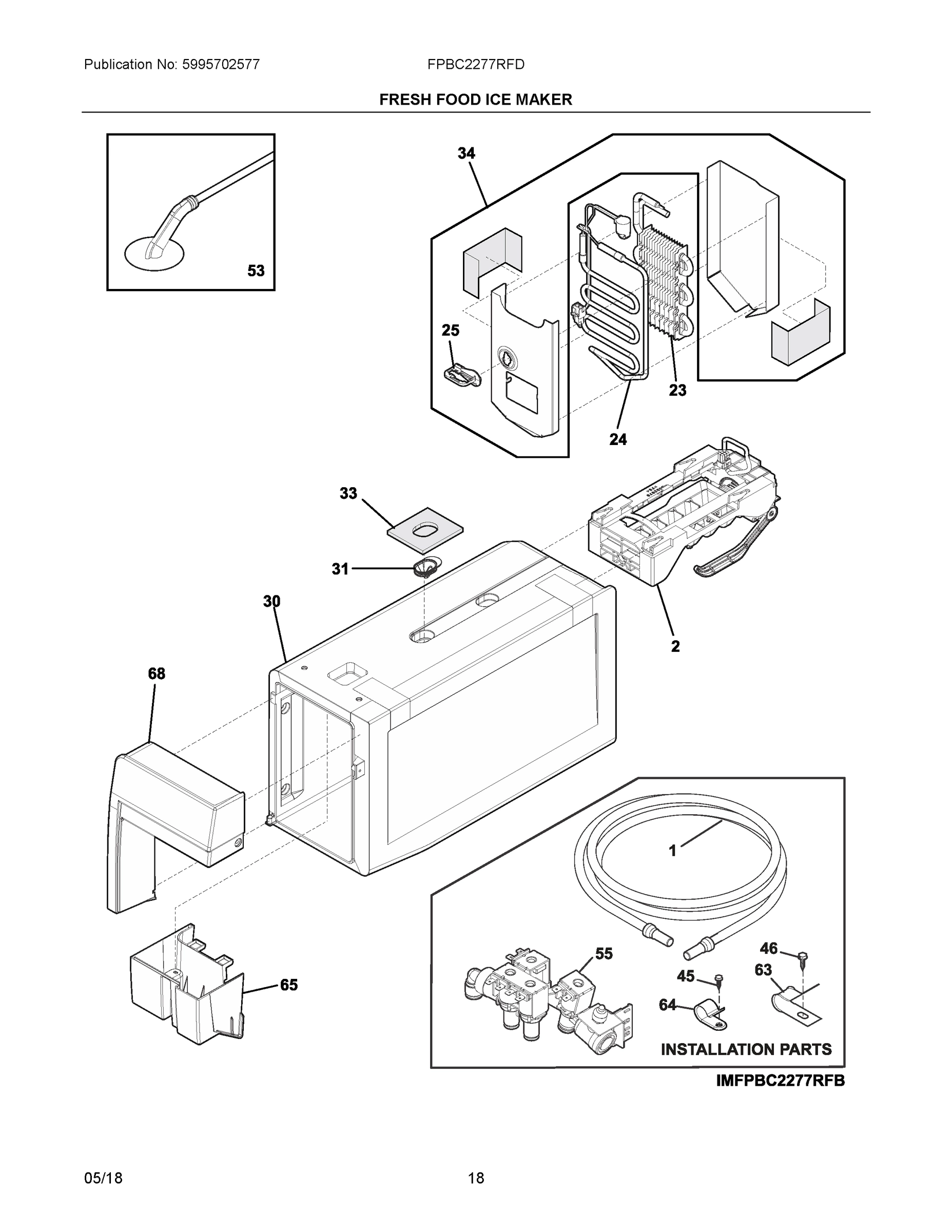 09 - FRESH FOOD ICE MAKER