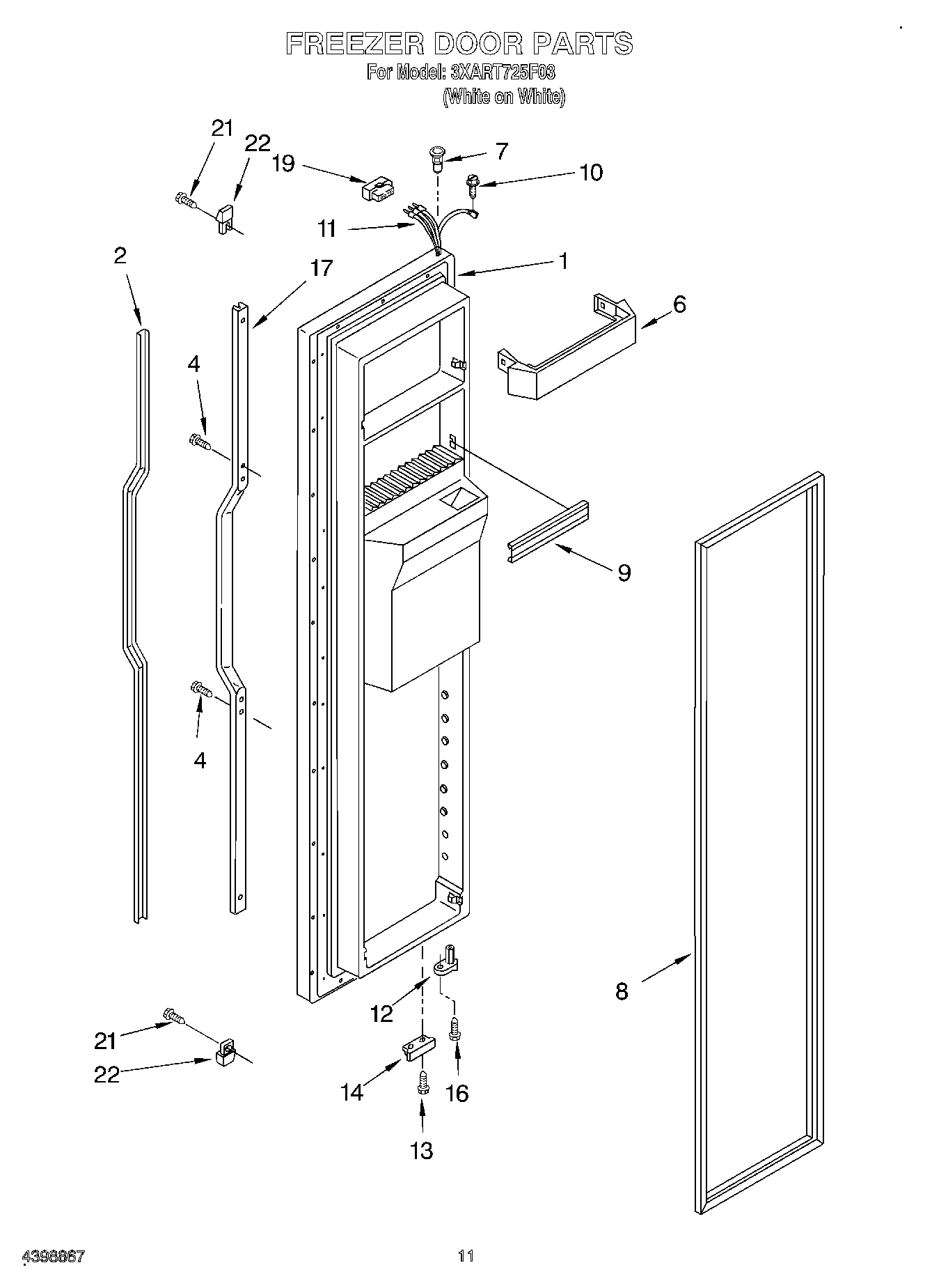 07 - FREEZER DOOR