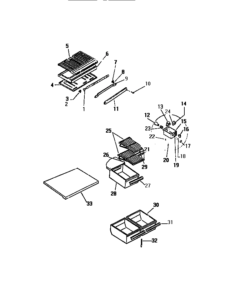 04 - SHELVES, CONTROLS, DIVIDER, MULLION
