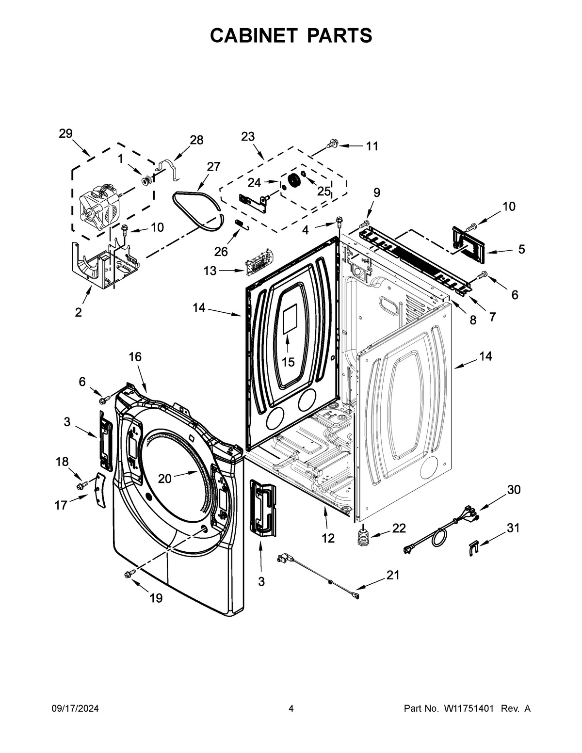 03 - CABINET PARTS