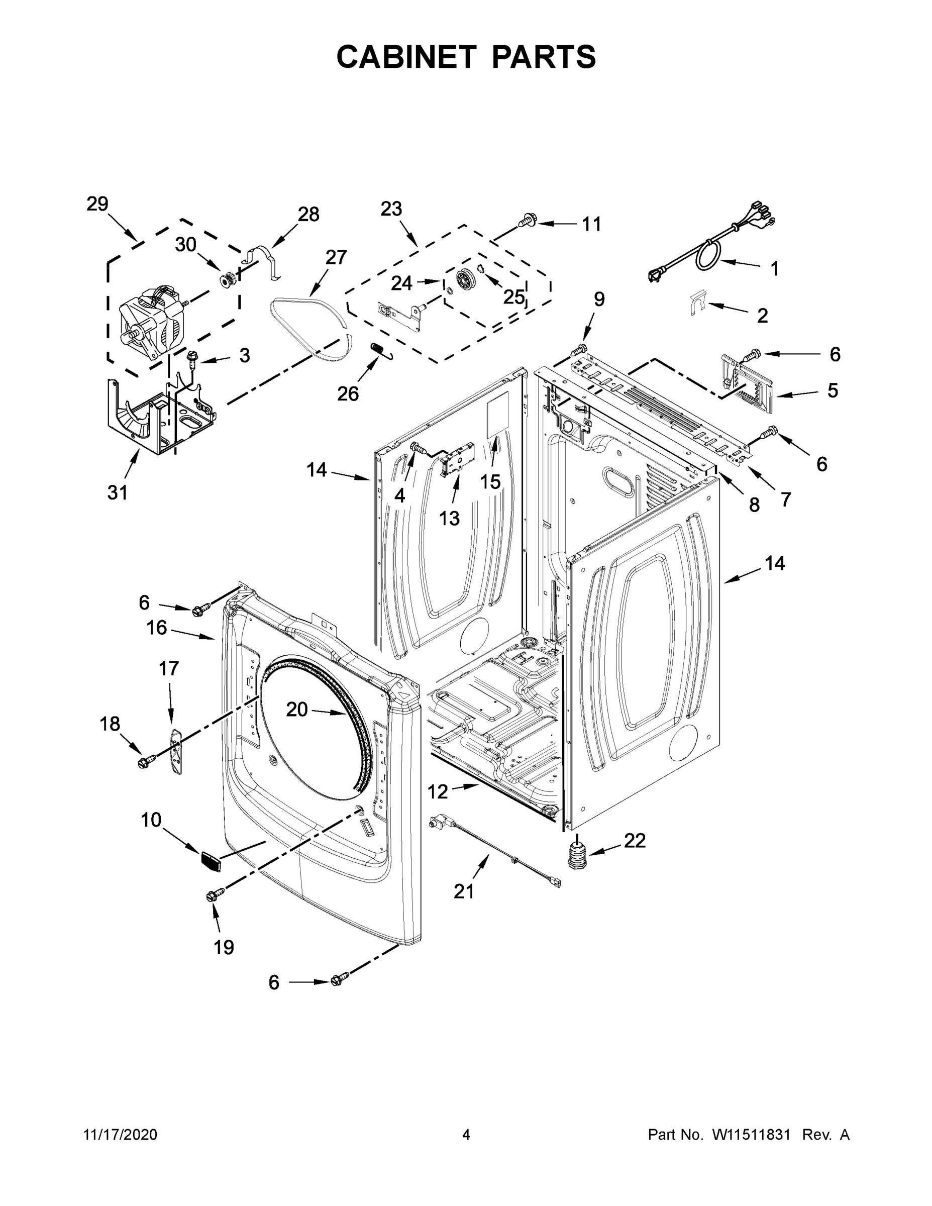 03 - CABINET PARTS