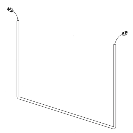 DA47-00534A Samsung Heater Metal Sheath Refri