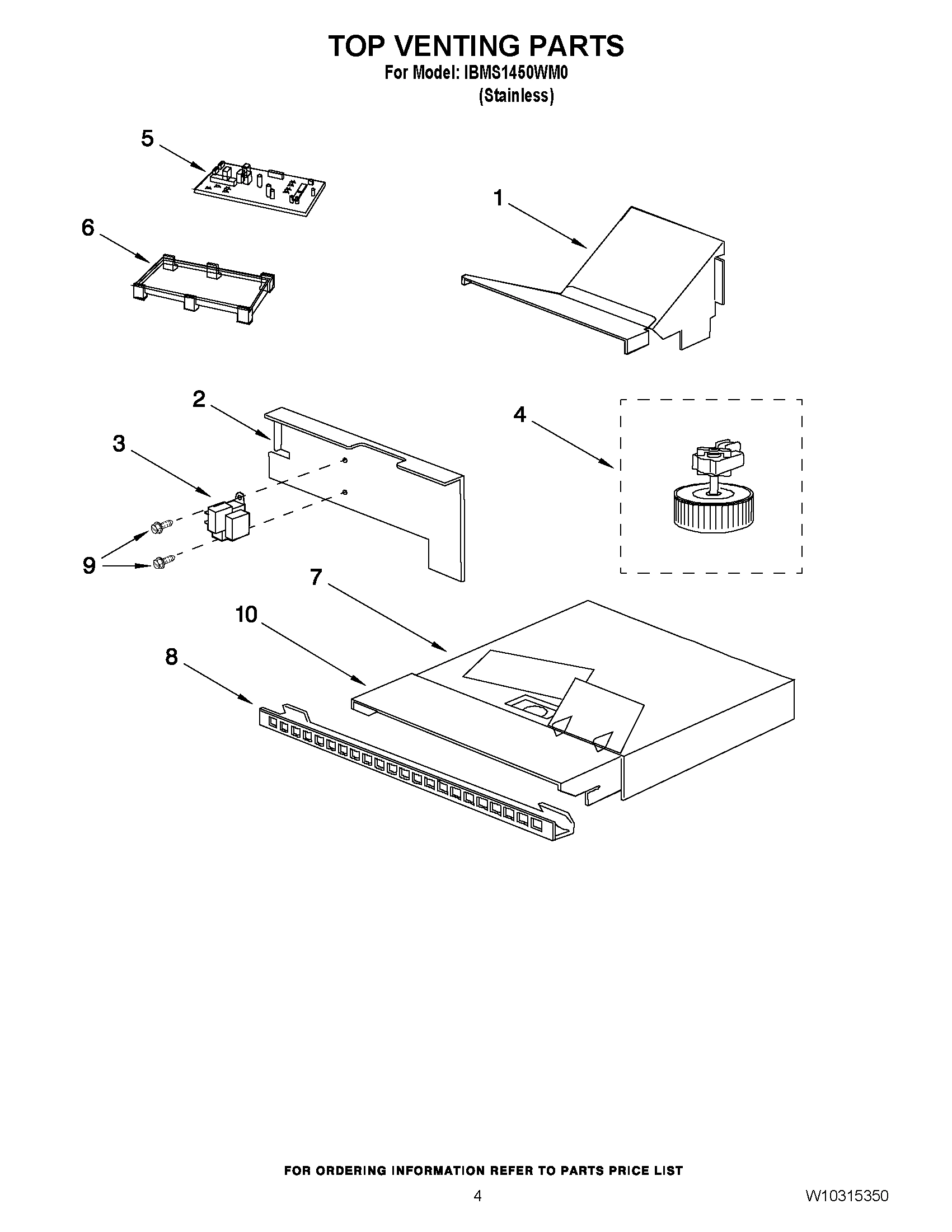 04 - TOP VENTING PARTS