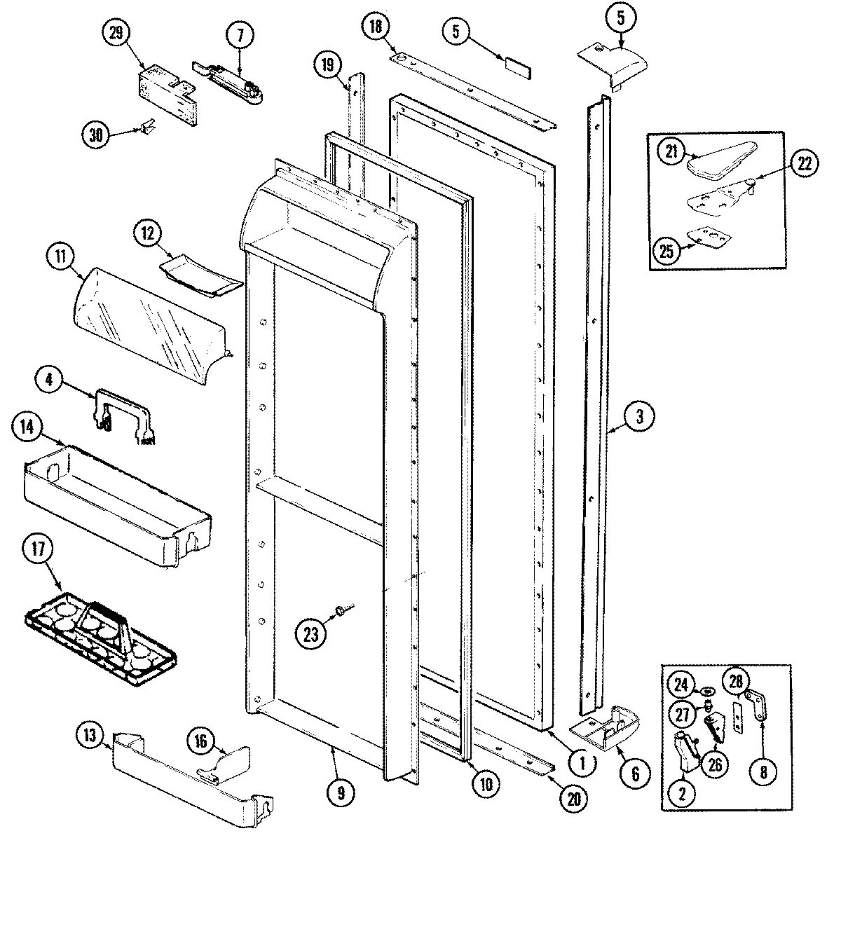 04 - FRESH FOOD DOOR