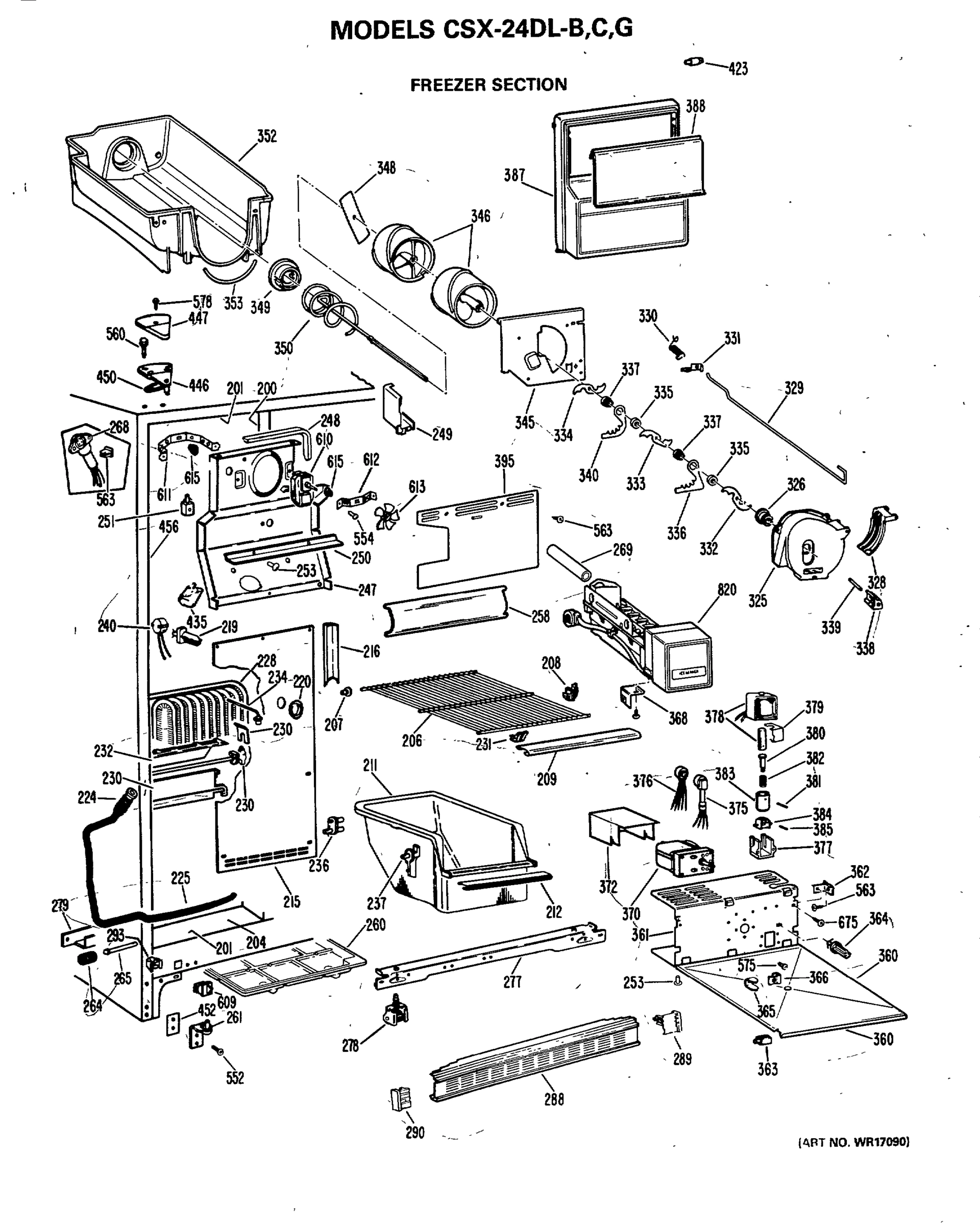 FREEZER SECTION