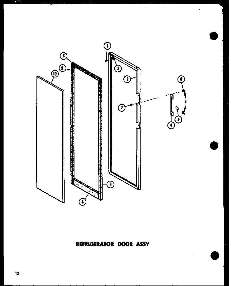 11 - REF DOOR ASSY