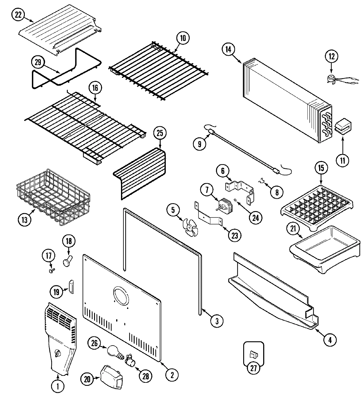 03 - FREEZER COMPARTMENT