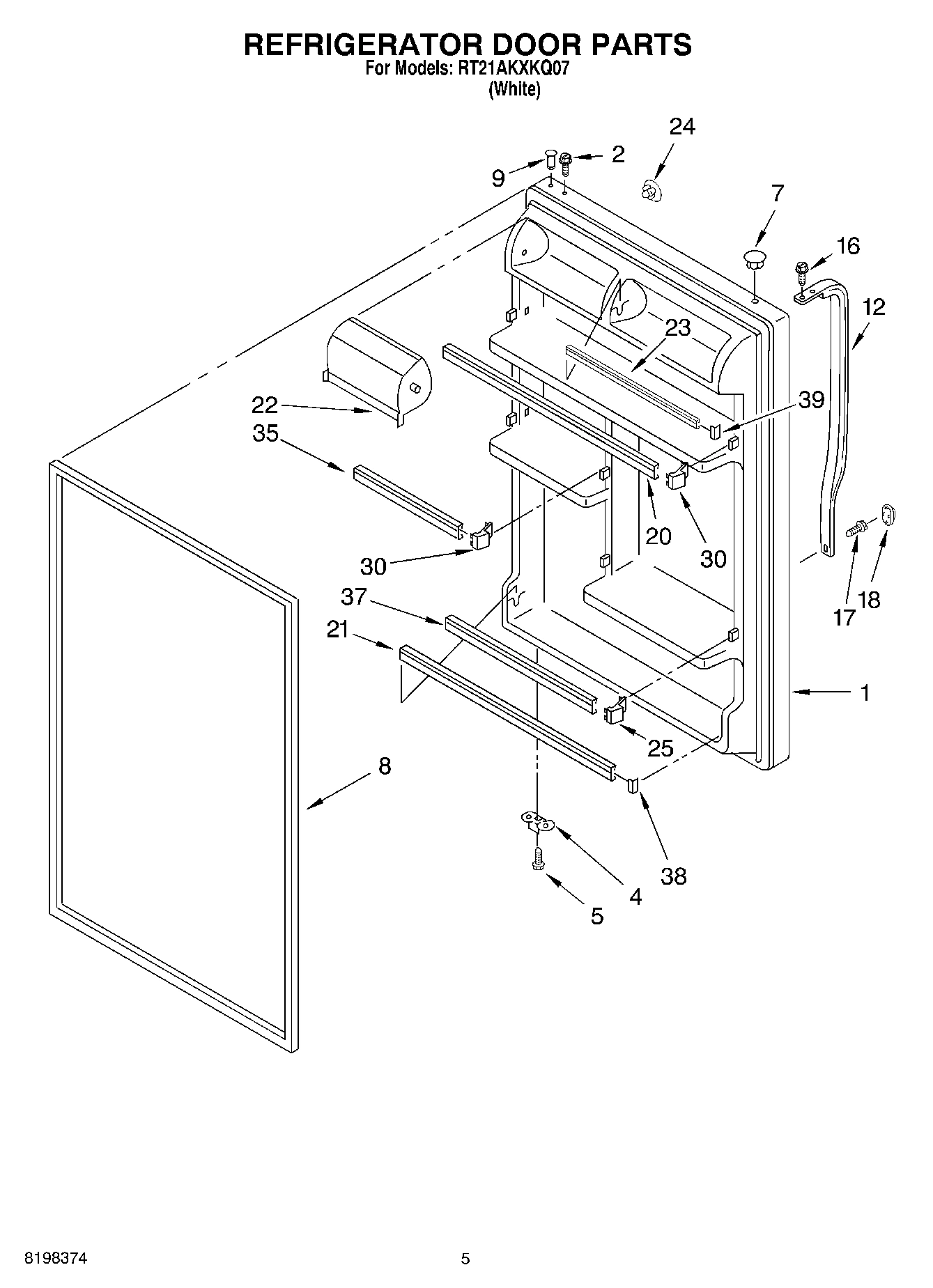 04 - REFRIGERATOR DOOR