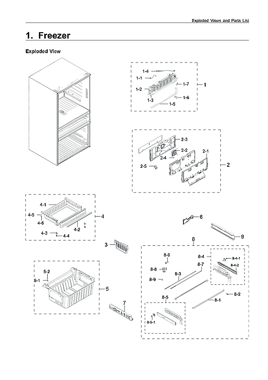 FREEZER PARTS
