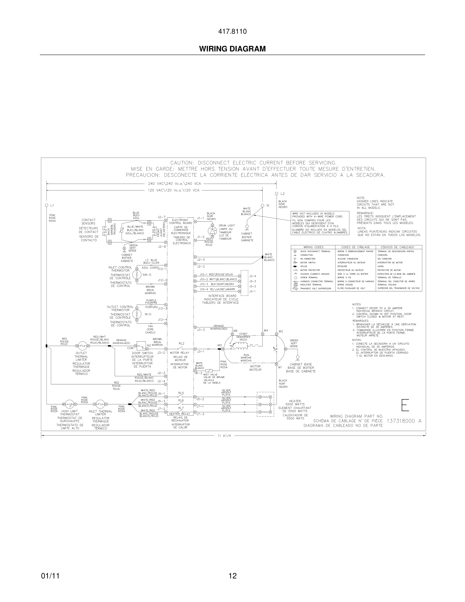 12 - WIRING DIAGRAM